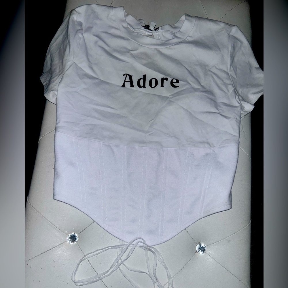 Fashion Nova corset top size xl